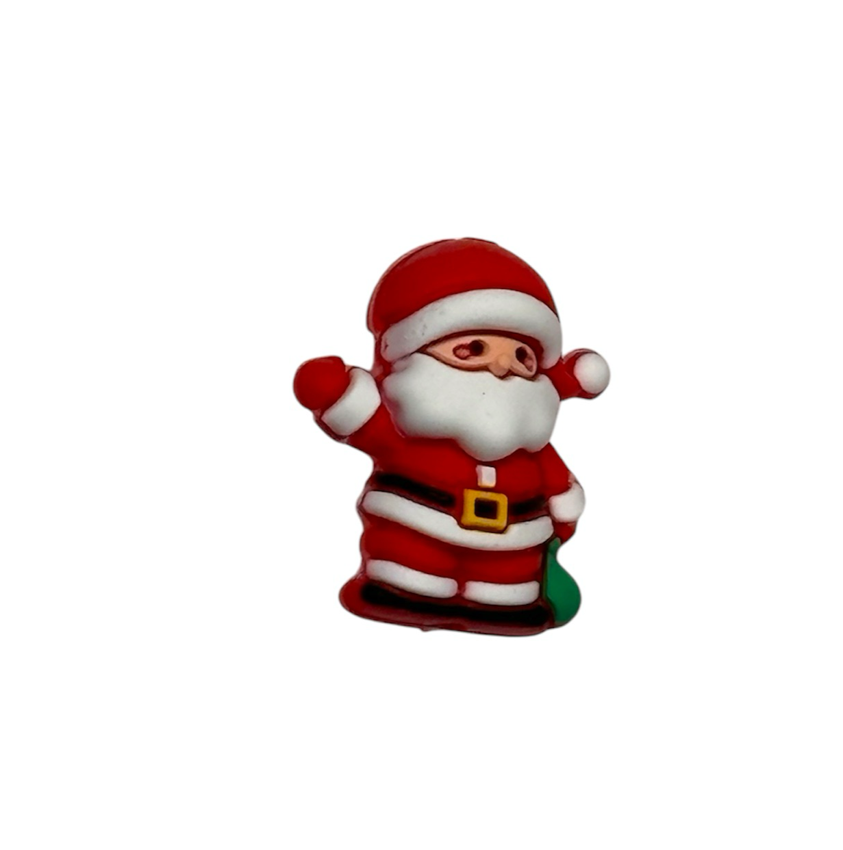 3D Santa Focal Bead