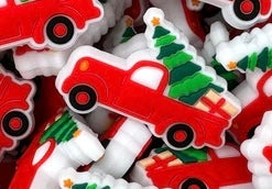 Christmas Focal Beads