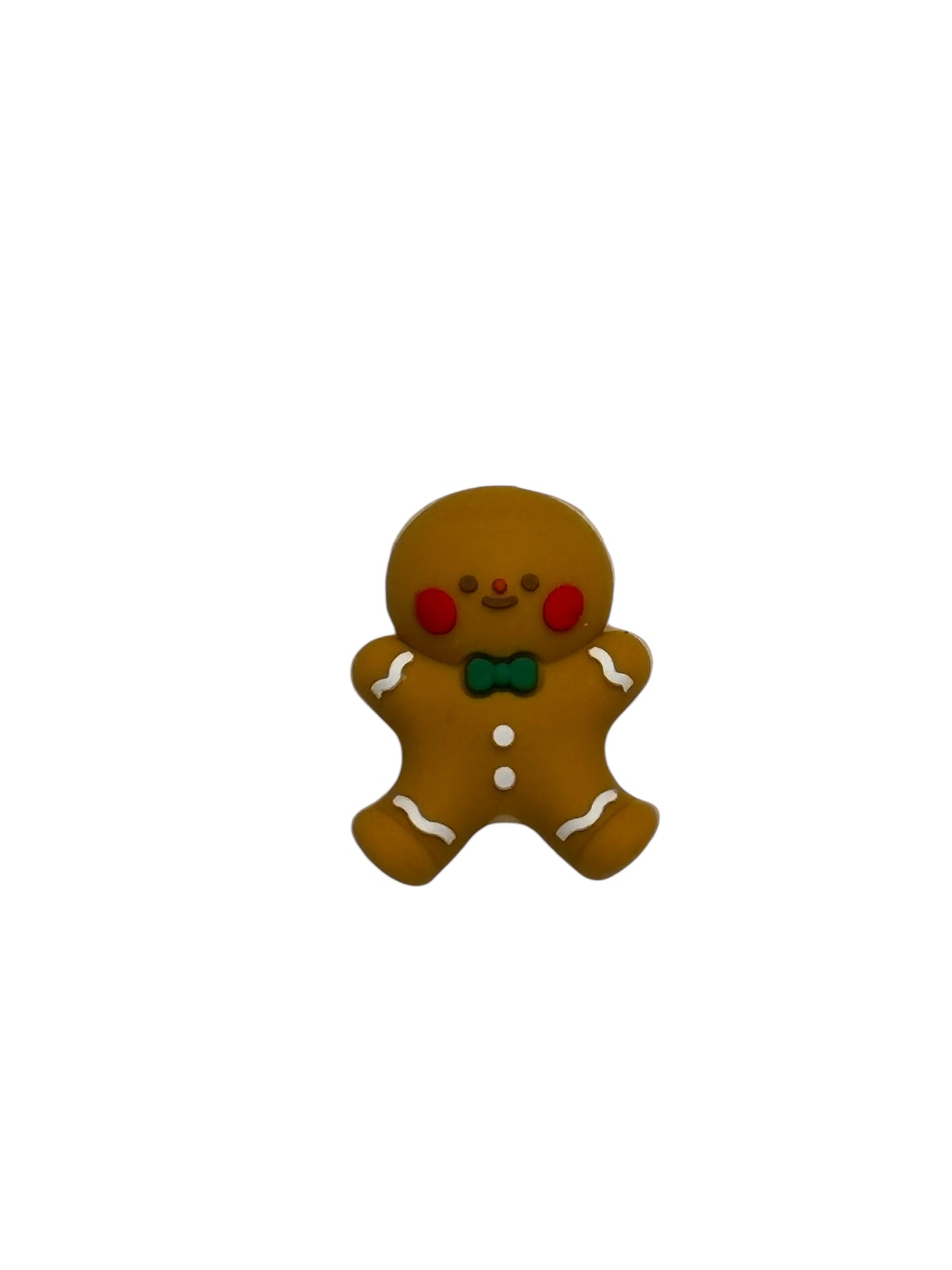 3D Gingerbread Man Focal Bead