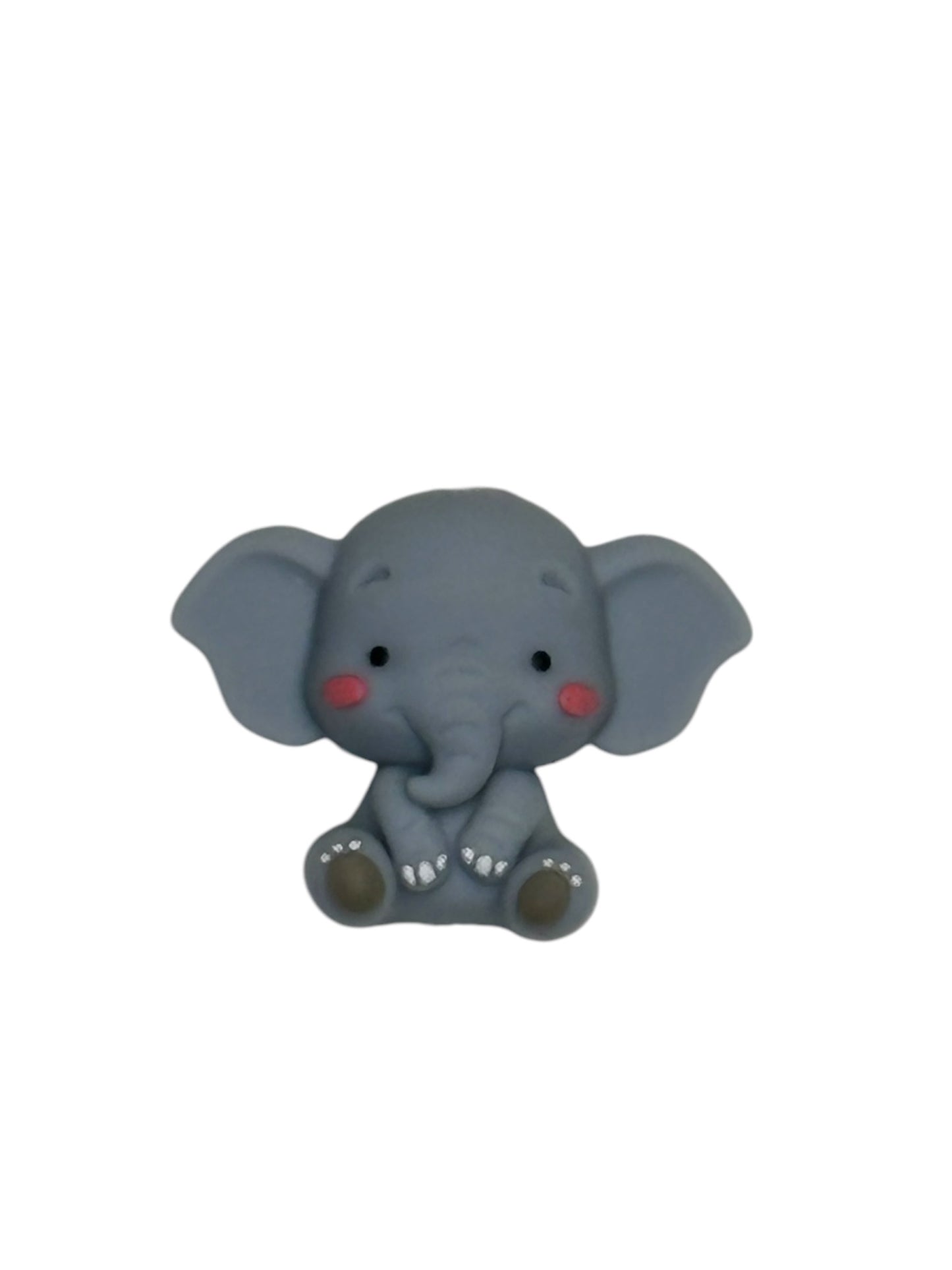 3D Elephant Focal Bead