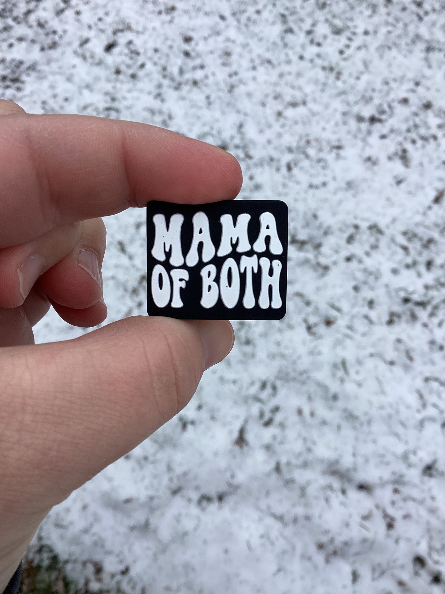 Mama of Both Focal Bead