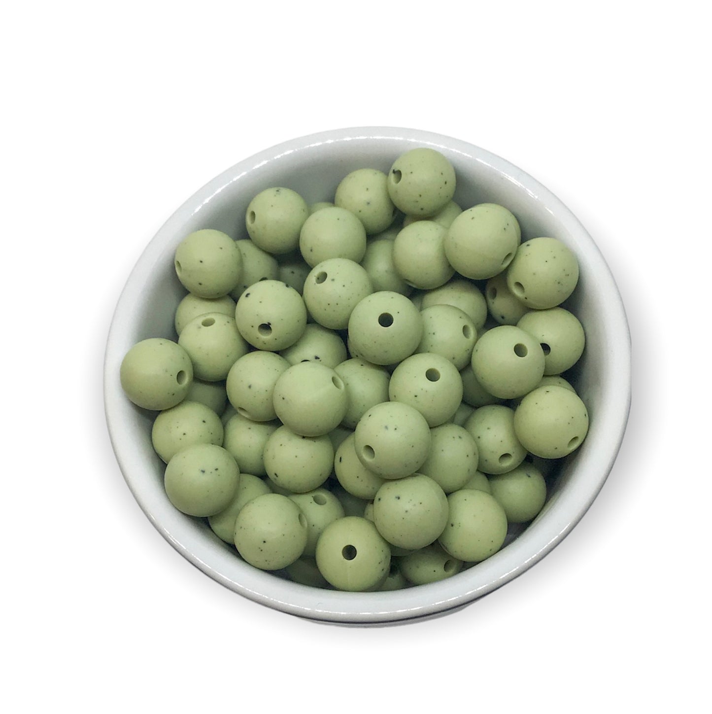 12mm Round Speckled Beads (Discontinued)