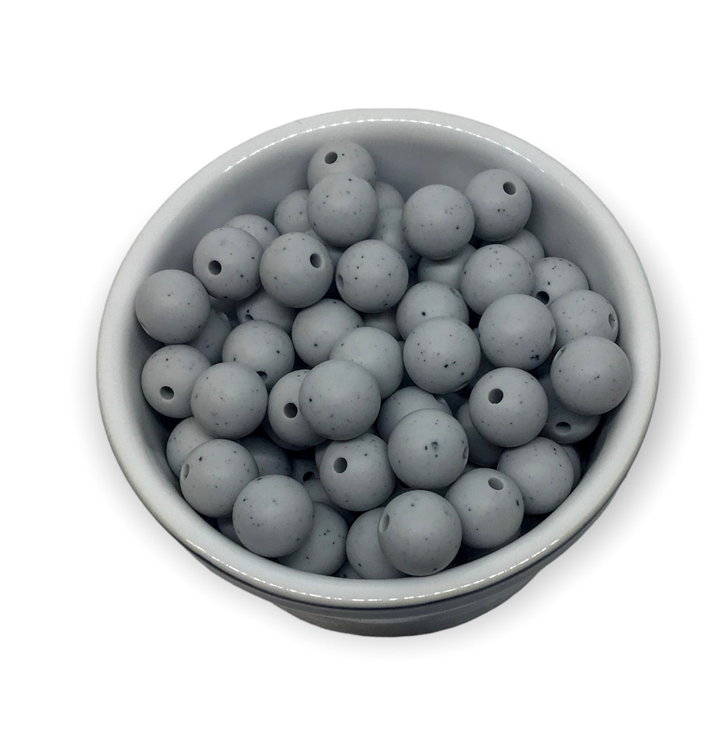 12mm Round Speckled Beads (Discontinued)