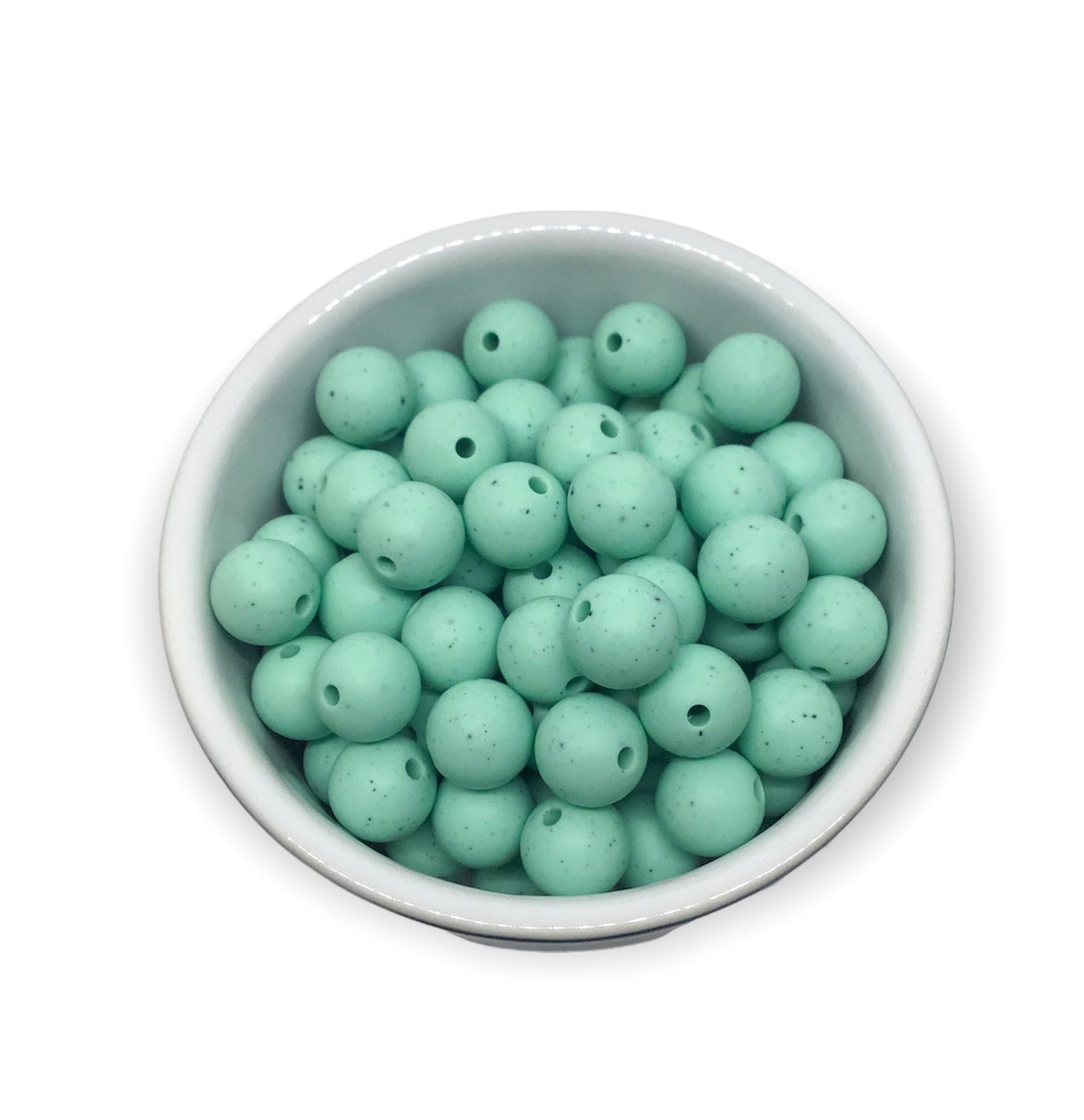 12mm Round Speckled Beads (Discontinued)