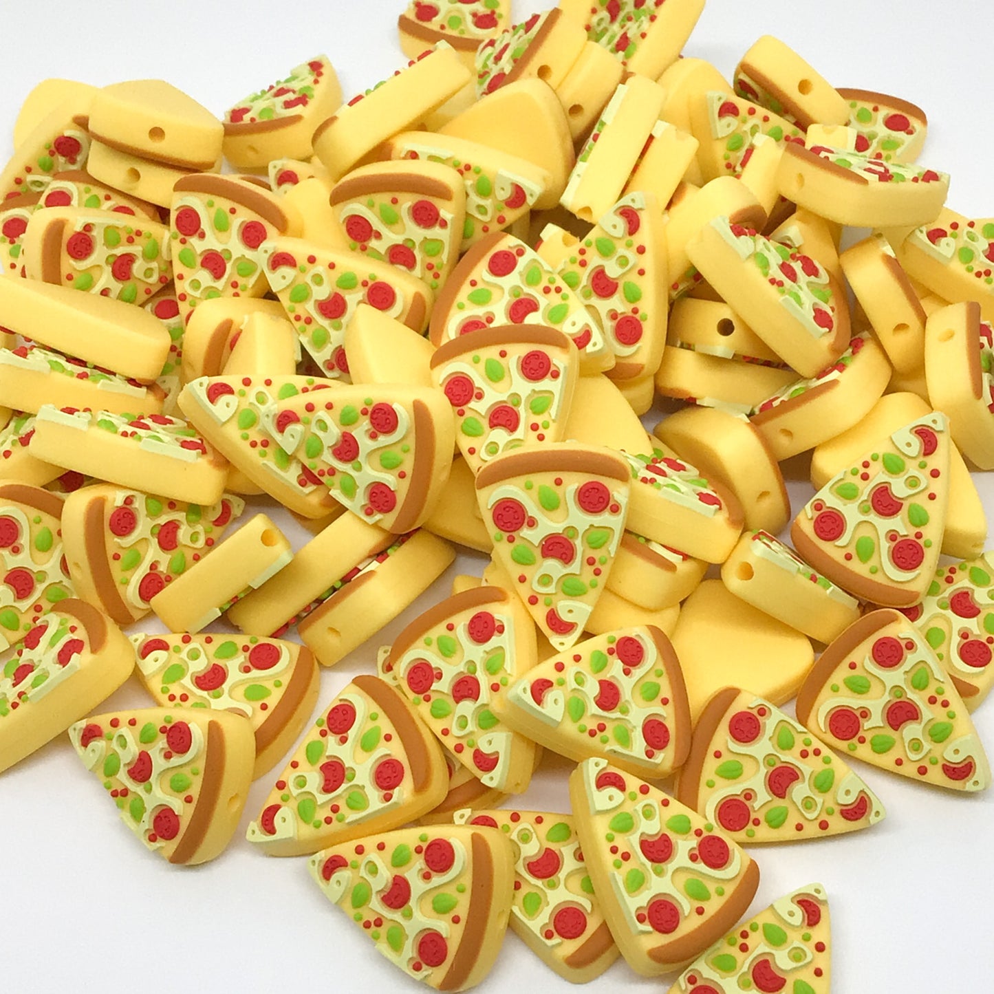 Pizza Shape Beads