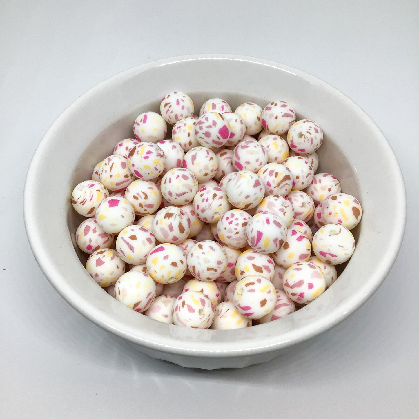 15mm Pastel Pink Terrazzo (Discontinued)