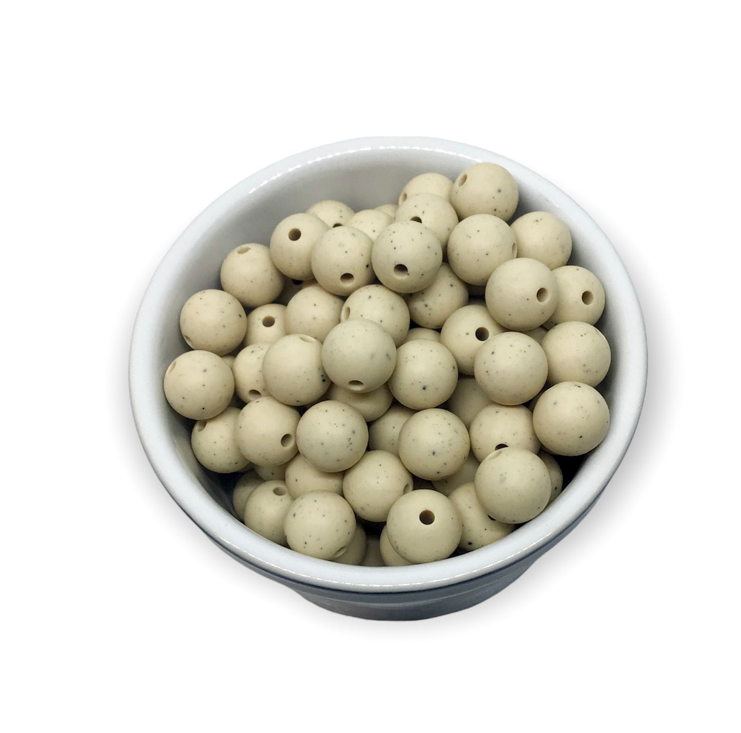12mm Round Speckled Beads (Discontinued)