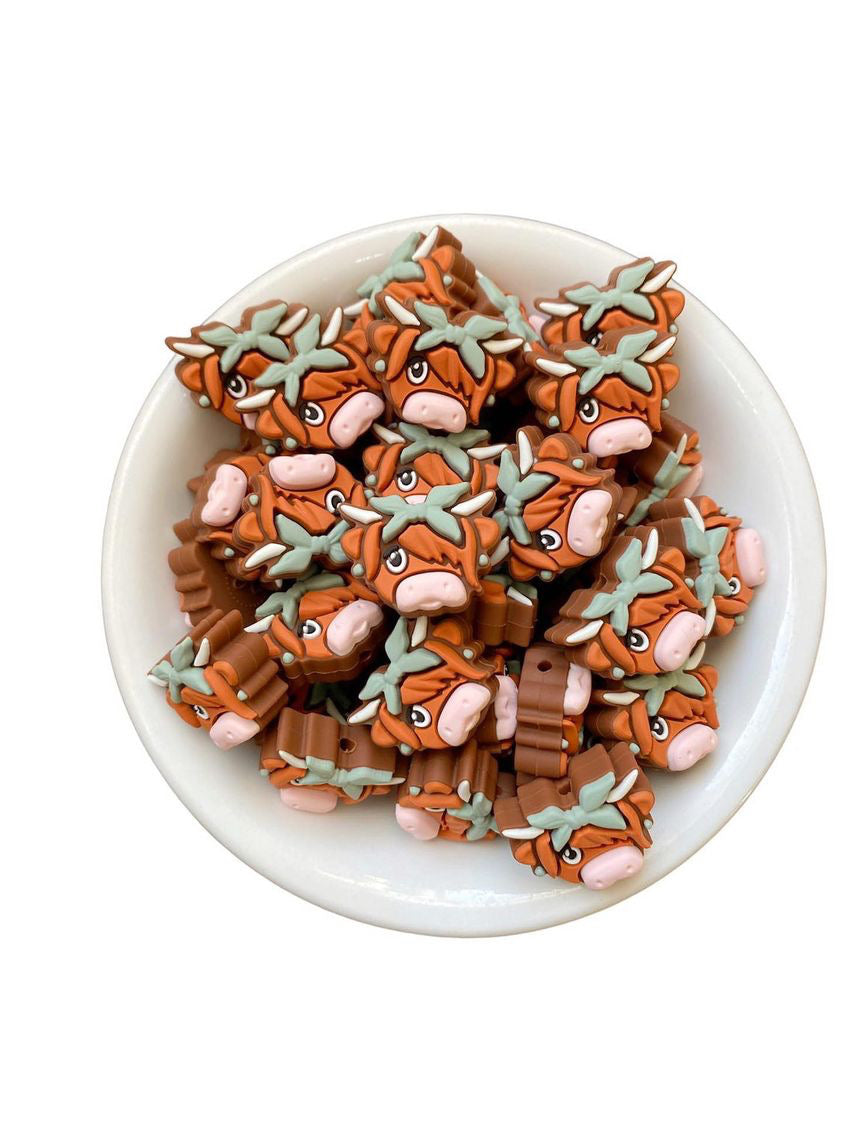 Merida Cow Focal Bead