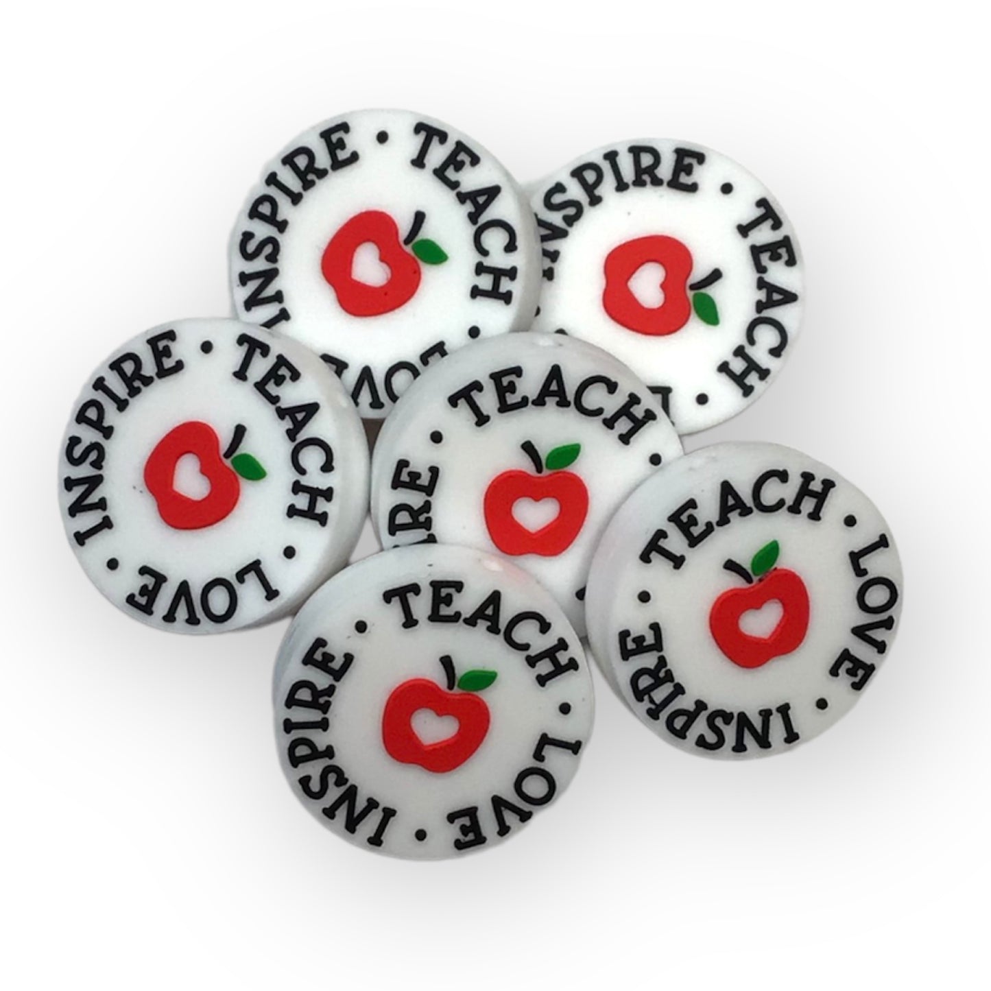 Teach Love Inspire Focal Bead