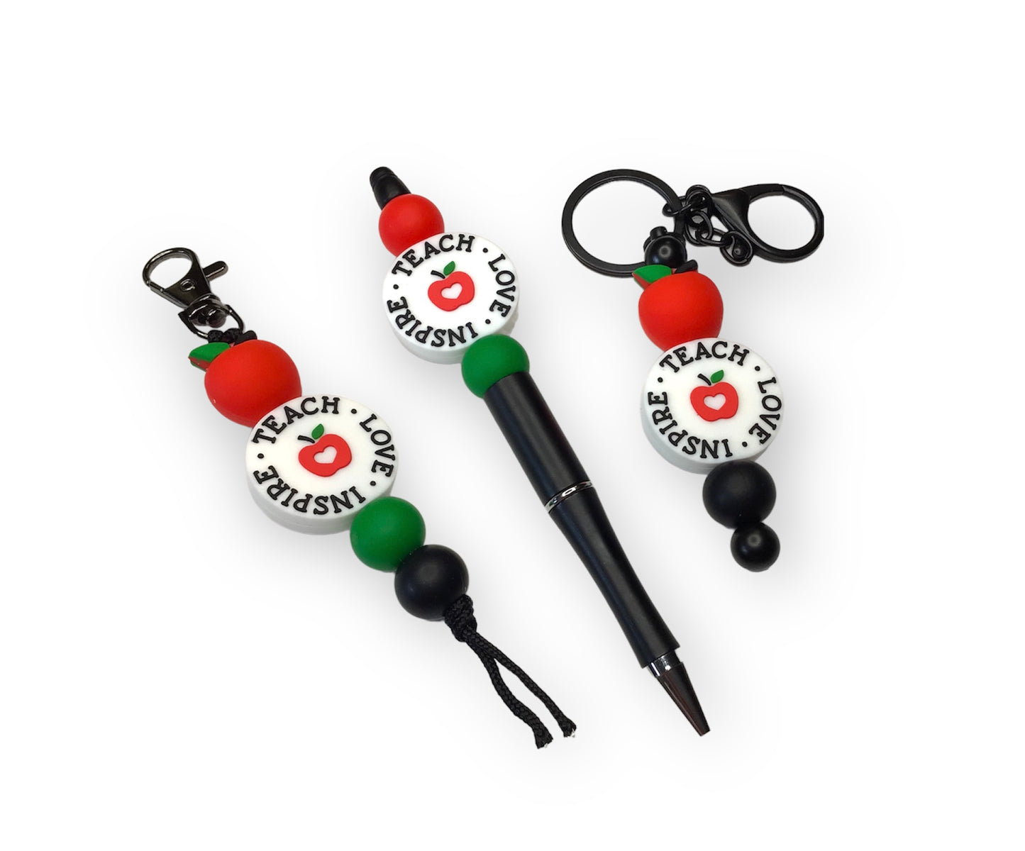 Teach Love Inspire Focal Bead