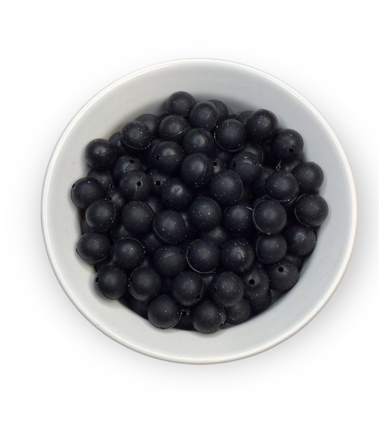 15mm Round Glitter Beads (Discontinued)